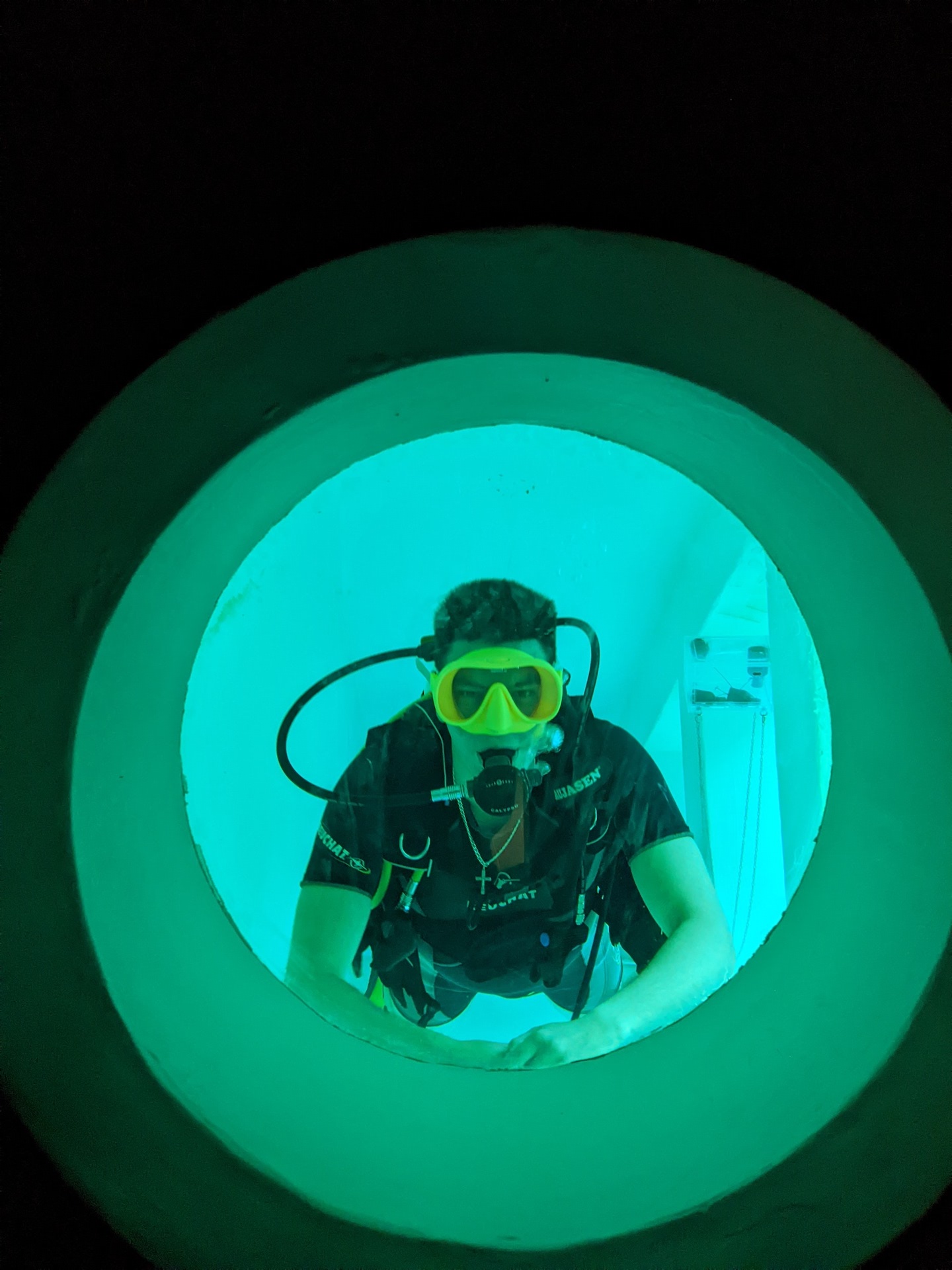 Дайвинг в самом глубоком бассейне А30